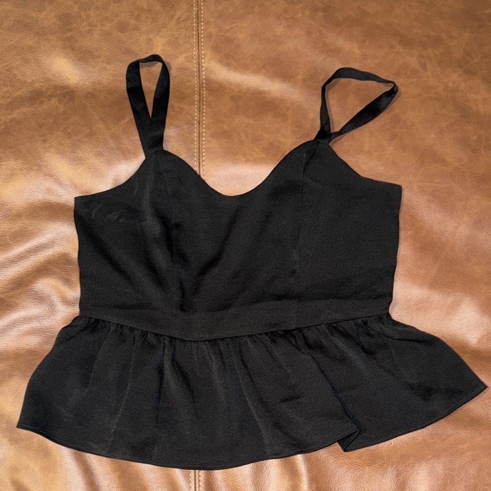 Elegant Black Express Women's Top